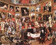 ZOFFANY  Johann The Tribuna of the Uffizi china oil painting reproduction